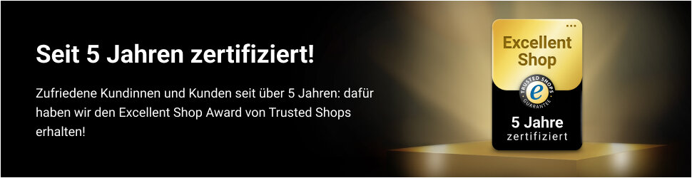 Trusted Shops Excellent Shop Award