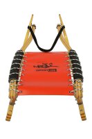 GL Rodel 105 cm Farbe natur, rot, Lederlenkriemen, Edelstahl