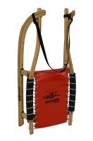 GL Rodel 105 cm Farbe natur, rot, Inox-Stahlseil, Edelstahl