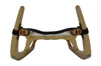 GL Rodel 105 cm Farbe natur, weiß, Gurtband, Edelstahl