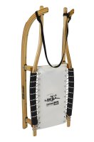 GL Rodel 120 cm Doppel Farbe natur, Edelstahl, Inox-Stahlseil, weiß