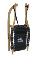 GL Rodel 115 cm Doppel Farbe natur, Edelstahl, Inox-Stahlseil, schwarz