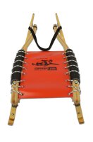 GL Rodel 95 cm Farbe natur, Gurtband, rot