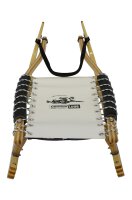 GL Rodel 95 cm Farbe natur, Gurtband, weiß