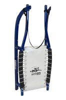 GL Rodel 120 cm Doppel Farbe blau, Gurtband, Rennstahl