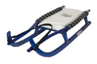 GL Rodel 128 cm Doppel Farbe blau, Gurtband, Edelstahl