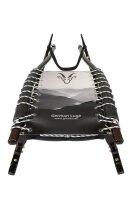 GL Rodel 120 cm Doppel Farbe braun Lederlenkriemen,Edelstahl