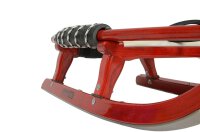 GL Rodel 95 cm Farbe rot Lederlenkriemen,weiß