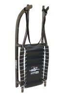 GL Rodel 128 cm Doppel Farbe anthrazit Edelstahl,Stahlseil,schwarz