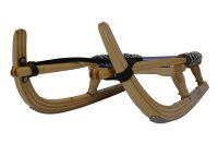 GL-Rodel-120 cm Doppel Farbe natur