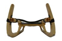 GL-Rodel-128 cm Doppel Farbe natur