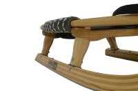 GL-Rodel-128 cm Doppel Farbe natur